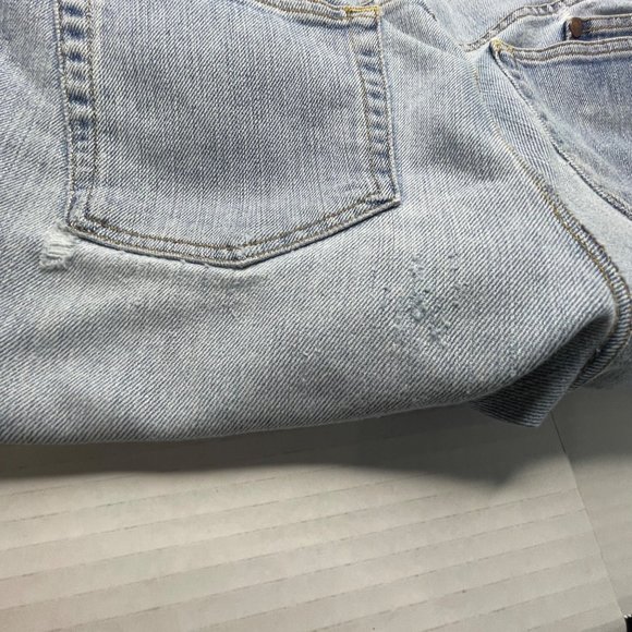 Tommy Hilfiger Hipster women's size 16 light wash distressed straight jeans - Picture 10 of 12